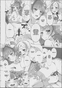 (C88) [grand-slum (Cure Slum)] HaruHaru to Kirara-chan no Naishogoto (Go! Princess PreCure) [English]