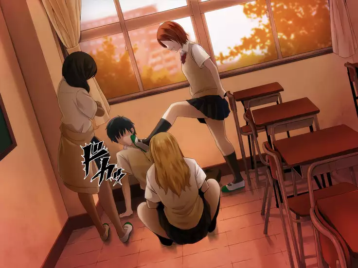 Kyousei Netorare Seitokaichou ~Chinpira no Nikubou o Musaboru Boku no Kanojo~