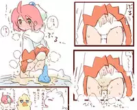 [Wanomido] Shiroma fights the urge to urinate + Shiroma's home water supply is cut off (Chocobo Racing)