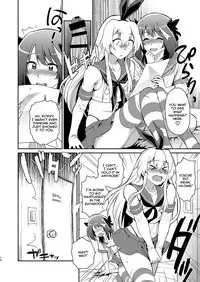 [Kitsune (Tachikawa Negoro)] Otokonoko Sakka ga Genkou Gasshuku o Kaisai Shitara! (Kantai Collection -KanColle-) [English] [Zero Translations] [Digital]