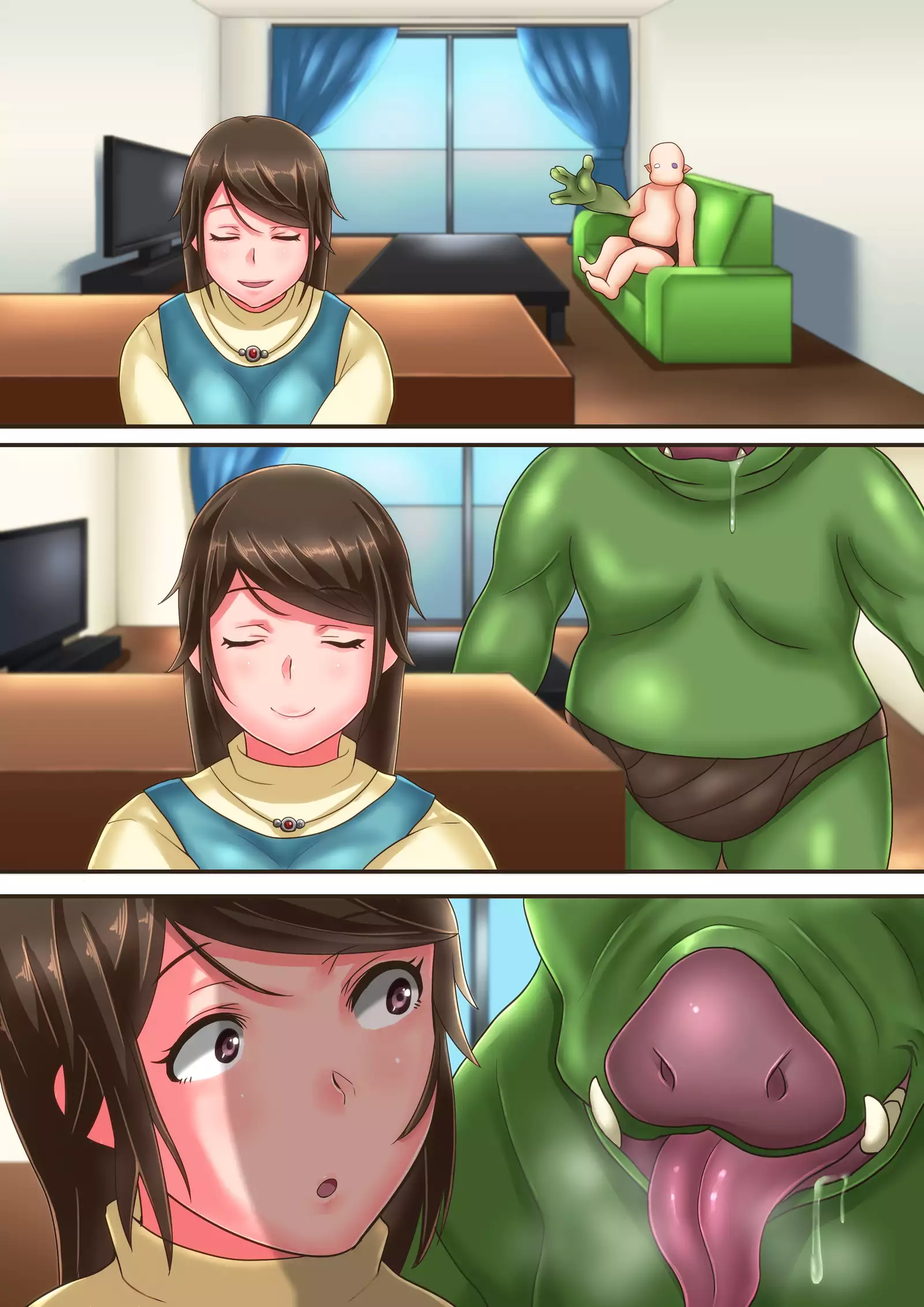 Boku no Niizuma ga Deatte Shimatta no wa Hinsei Geretsu na Saimin Orc deshita