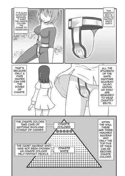 Teisou Sentai Virginal Colors Ch.1 | Chastity Sentai Chaste Colors Ch.1
