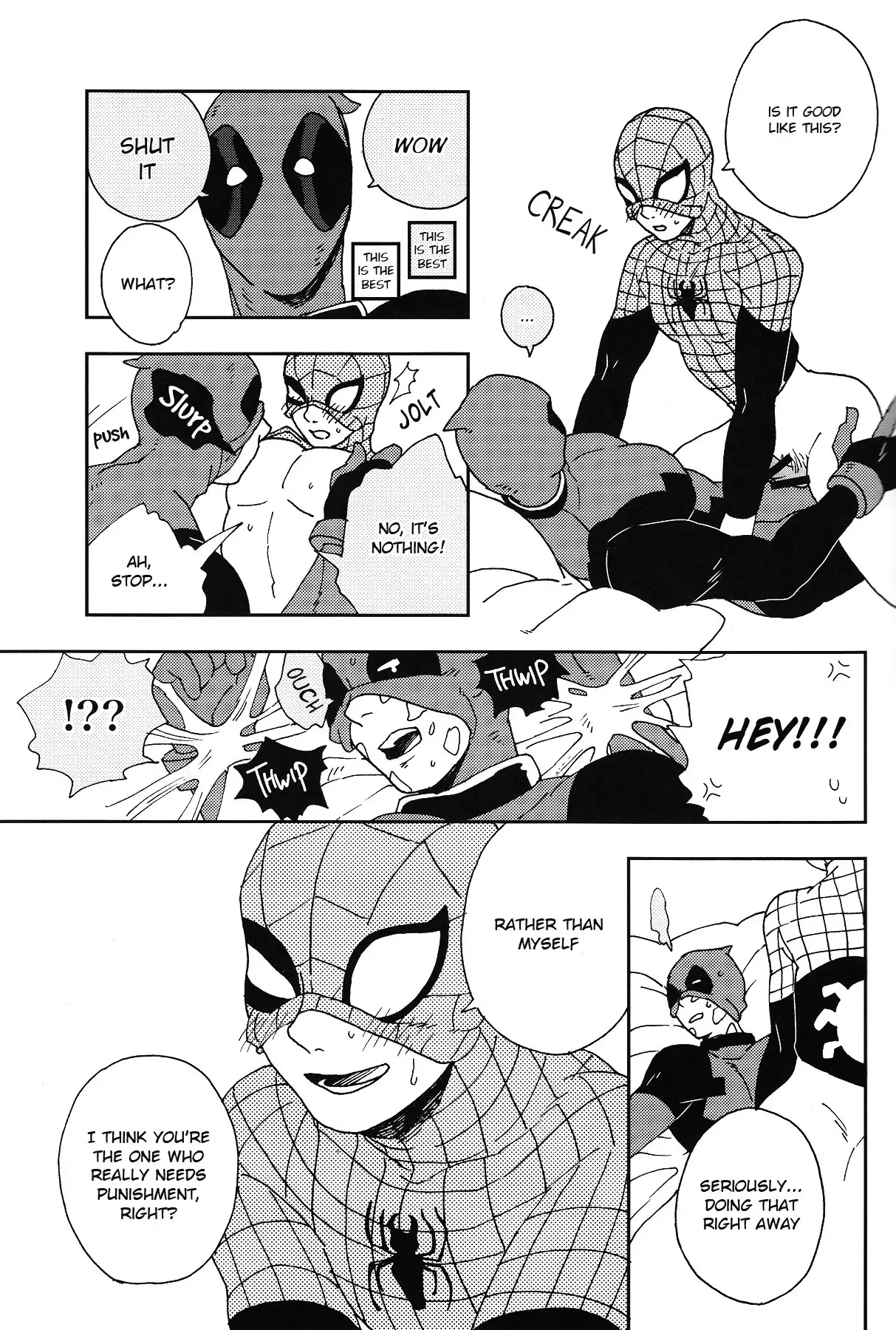 Naughty Spidey Circle: Shion / AndromedA Fandom: Deadpool / Spiderman Shion / AndromedA