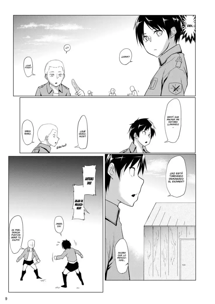 Mikasa to Kibishii Shiken!! | El rudo entrenamiento de Mikasa