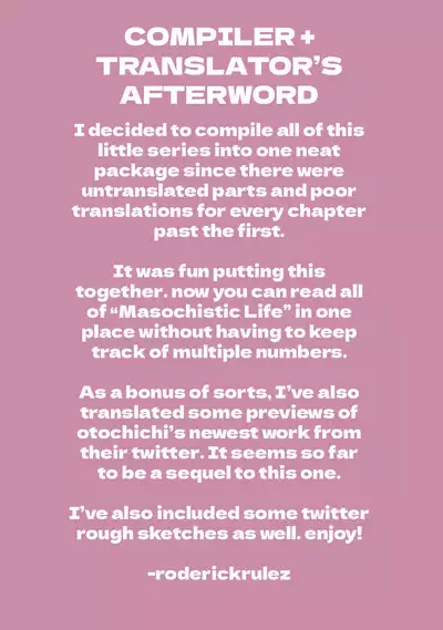 [SOUND MILK (Otochichi)] Maso-katsu -Appli de Joou-sama o Sagashite Choukyou Sareru Maso Otoko-tachi- | Masochistic Life -Masochistic Men searching for and being trained by Dominatrix through an App (FULL ENG)