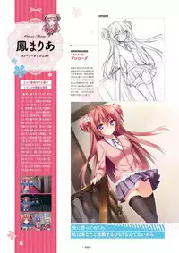 Shukufuku no Kane no Oto wa, Sakura-iro no Kaze to Tomo ni Visual Fanbook