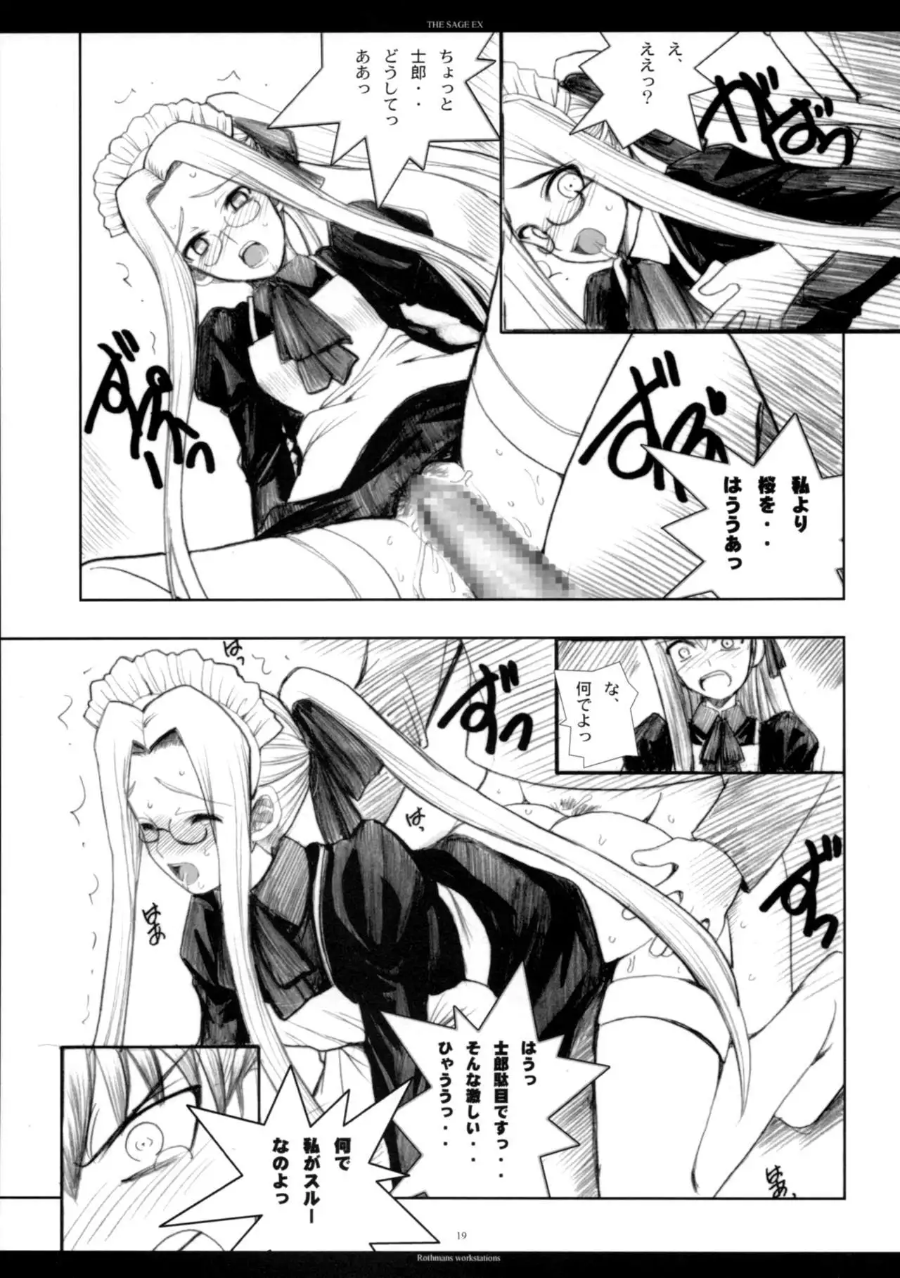 The SAGE ex Yoru Nuki Rider-san