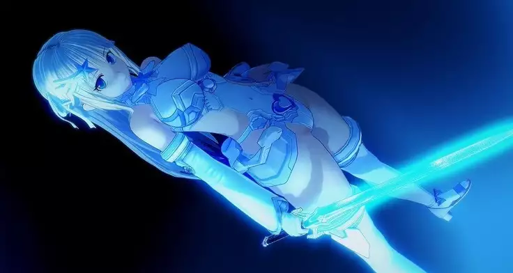 Pure White Fighting Princess Luminaria Collection First Episode