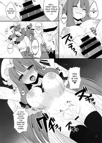 (Kouroumu 10) [Chocolate Synapse (Shika Yuno)] Mukyuutto! Patchouli Sensei (Touhou Project) [English] {Doujins.com}