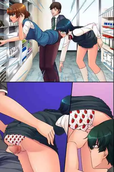 [hcom] Ore Igai no Jikan ga Tomatte Shimatta Konbini de