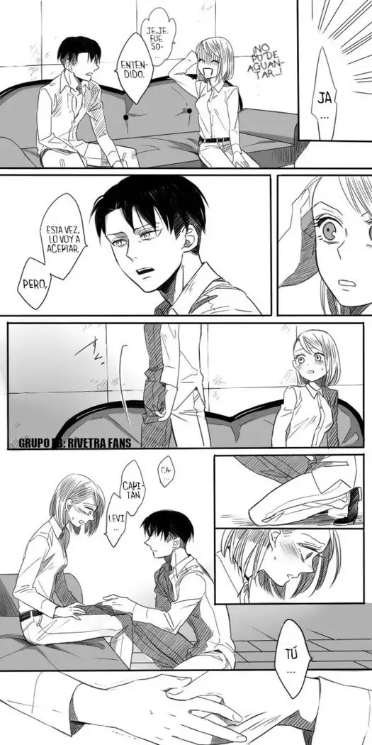 Rivetra Doujinshi Levi x Petra Español