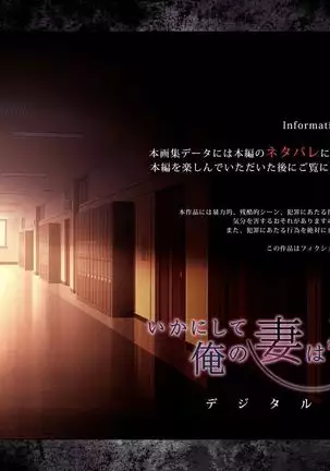 Ikani Shite Ore no Tsuma wa Haranda ka...... Original Digital Art Collection